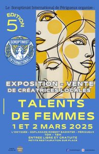 Affiche salon Soroptimist 2025